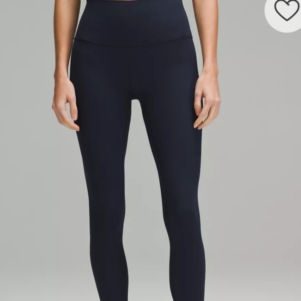 Lululemon Align Navy Leggings size 6 lenghr 28 New with tags - Picture 6 of 12
